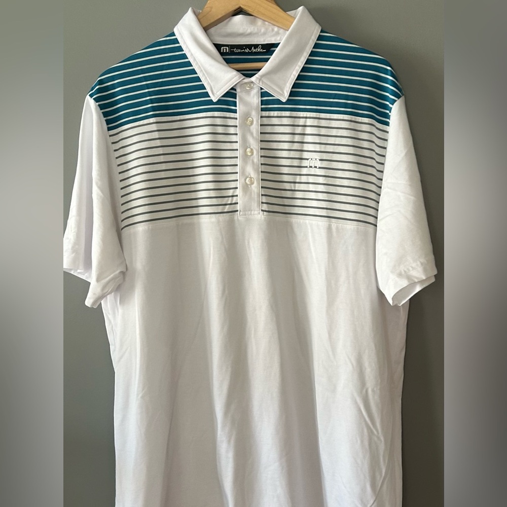 TRAVIS MATHEW mens size XL soft cotton golf polo - Picture 3 of 8